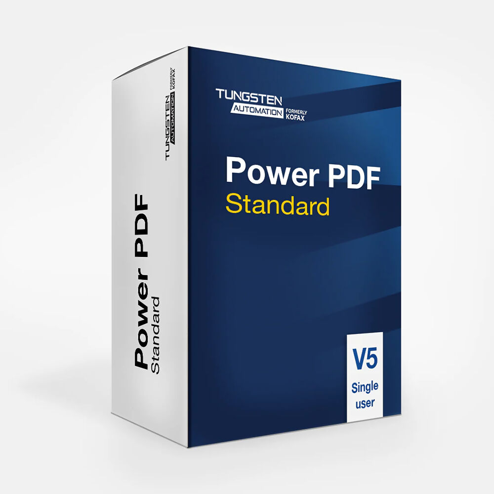 Tungsten Automation PowerPDF Standard Software