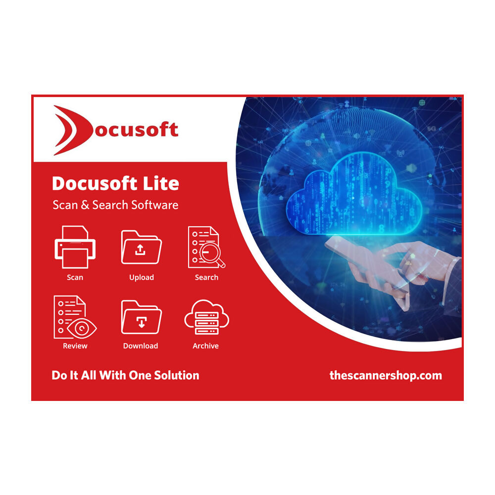 Docusoft Lite, Scan & Search Software