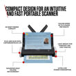Canon ImageFormula R10 Portable A4 Scanner